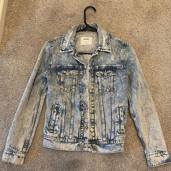Old Navy Jackets & Blazers - Excellent condition / gently used distressed XS jean jacket.